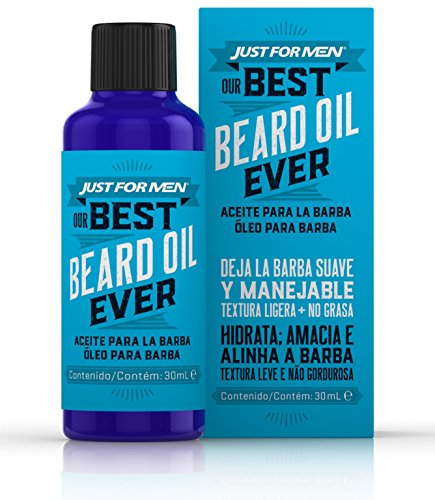 JUST FOR MEN Aceite para la Barba – Aceite para el cuidado diario de la Barba - 30 ml