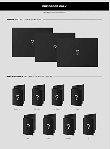 JYP Stray Kids - IN生(IN Life) Limited Edition [1st Album Repackage]+Photobook+Pre-Order Benefit+Folded Poster+Bonus (Double Side Photo Card)
