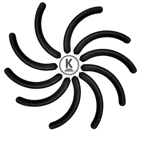 K-Pro Almohadillas Repuesto Reemplazo Gomas Rizador Pestañas Silicona 10 piezas