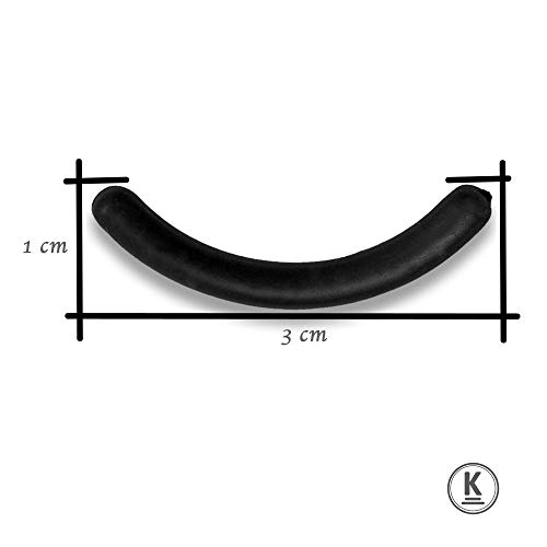 K-Pro Almohadillas Repuesto Reemplazo Gomas Rizador Pestañas Silicona 10 piezas