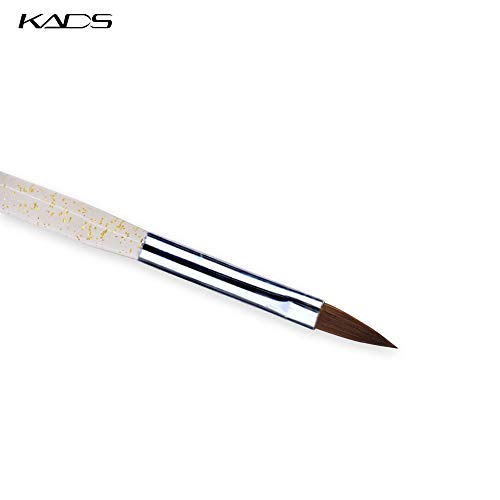 KADS Pincel de pelo de Marta Kolinsky, tamaño 2,6,8,10. (#6)