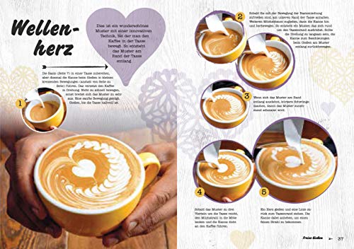 Kaffeekunst - einfach selber machen - mit 450 farbigen Schritt-für-Schritt-Fotos: 60 großartige Motive aus Milchschaum - von Latte Art Champion Dhan Tamang