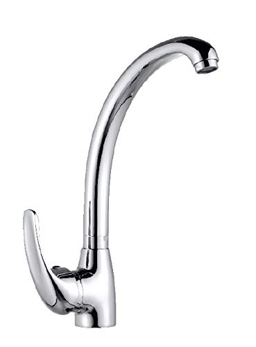 Kalla Grifo Monomando Fregadero Cocina Caño Alto Cromo