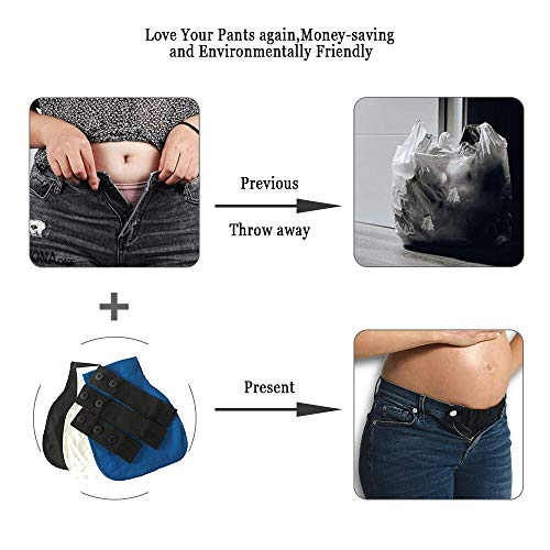 kangyh Pregnancy Belt Pregnancy Diadema - Pantalones y Falda alargador Embarazada Pantalon