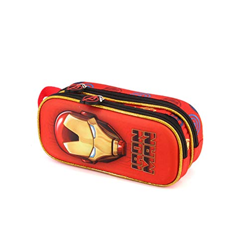 Karactermania Iron Man Armour-3D Doppelfedermäppchen Estuches 22 Centimeters Rojo (Red)