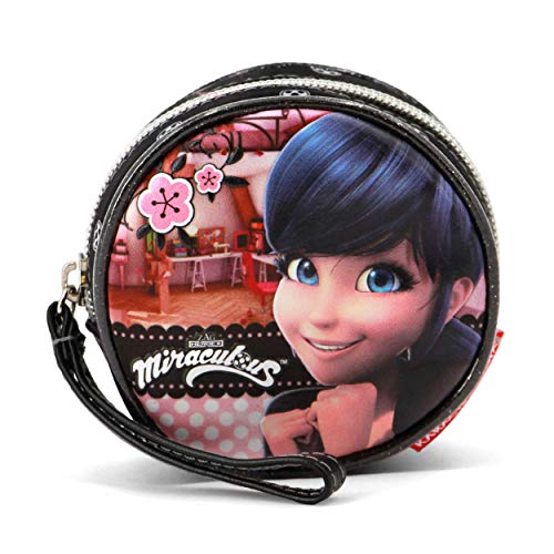 Karactermania Ladybug Dual Monedero, 10 cm, Rojo