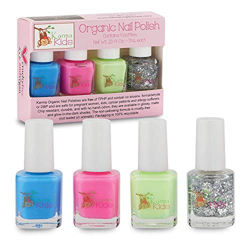 Karma Kids Box Set No. 1 - Esmalte de uñas, no tóxico, vegano y libre de crueldad