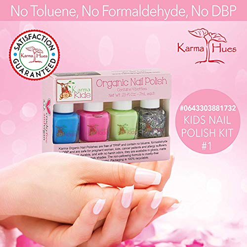 Karma Kids Box Set No. 1 - Esmalte de uñas, no tóxico, vegano y libre de crueldad