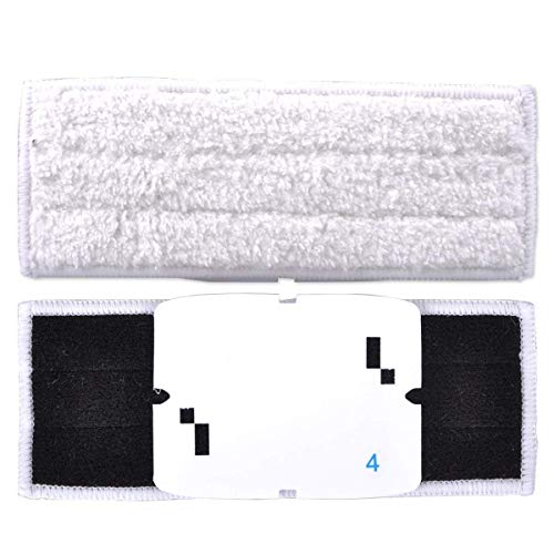 KEEPOW Almohadillas lavables de mopa para iRobot Braava Jet 240 241 Pack de 6