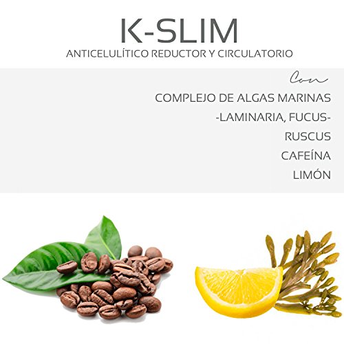 Keiroa K-Slim Crema Anticelulítica Celu-Alga, 200 ml, Pack de 1
