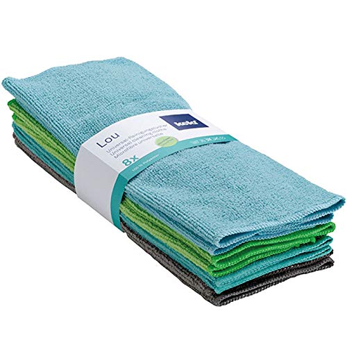 kela Universal de paños de Limpieza Lou 30 x 30 cm, poliéster, Multicolor, 30 x 15 x 10 cm