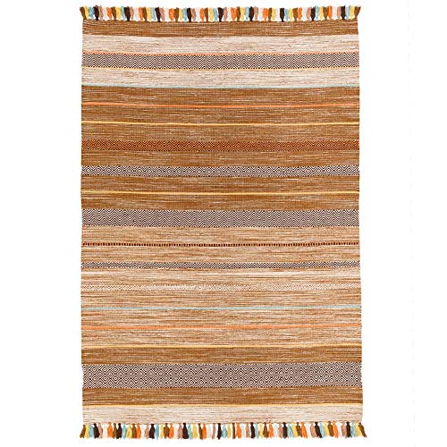 Kelim Kalleen - Alfombra Natural - Beige - 6 tamaños