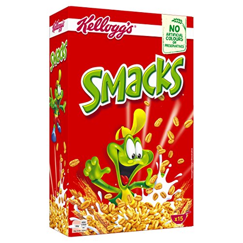 Kellogg's Cereales Smacks - 2 Paquetes de 450 gr - Total: 900 gr