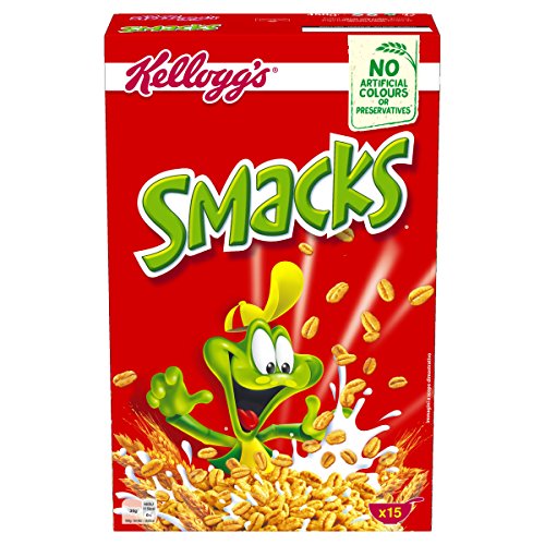 Kellogg's Cereales Smacks - 2 Paquetes de 450 gr - Total: 900 gr