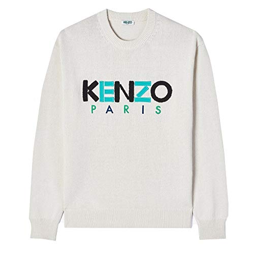 Kenzo Jersey de Lana Paris Cream Extra Large