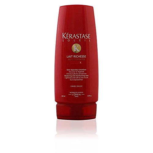 Kerastase Soleil -Tratamiento reparador para cabellos fotosensibilizados, 200 ml