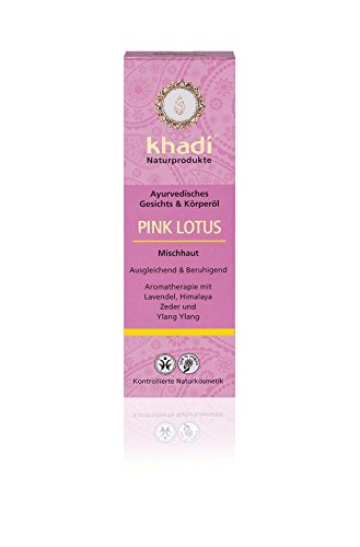 Khadi - Aceite Corporal-Facial Loto Rosado, 100 ml