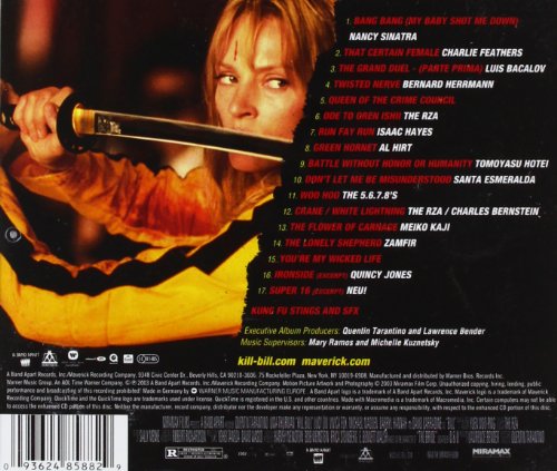 Kill Bill Vol. 1 Original Soundtrack (UK Version-Enhanced)