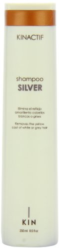 Kin Kinactif Plata Champú Cabello gris y blanco 250 ml