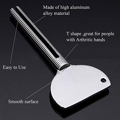 KINDPMA 5pcs Exprimidor Pasta de Dientes Exprimidor de Tubo Squeezer Metal Exprimidor de Pasta Dental Dispenser para Baño Crema Tubos de Pintura Mayonesa Tinte