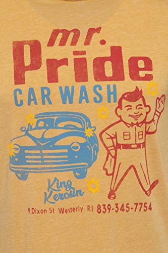 King Kerosin Mr. Pride Camiseta, Ocre, M para Hombre