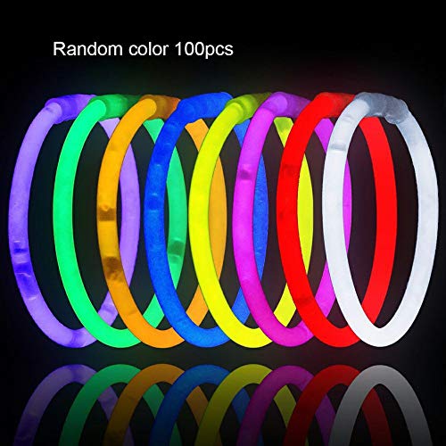 KinshopS Light Stick Concert Colorful Glow Sticks Pequeños Palos de luz Desechables para niños Fabricantes Vítores Atrezzo Palos de Plata