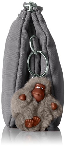 Kipling Creativity L, Monedero para Mujer, Gris (Clouded Sky), 18.5x11x5 cm