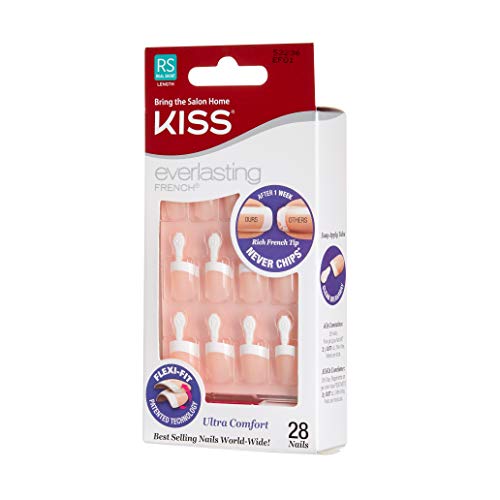 Kiss Ef01 French Manicure Press On Nail Set by Kiss