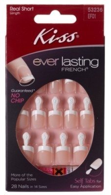 Kiss Ef01 French Manicure Press On Nail Set by Kiss