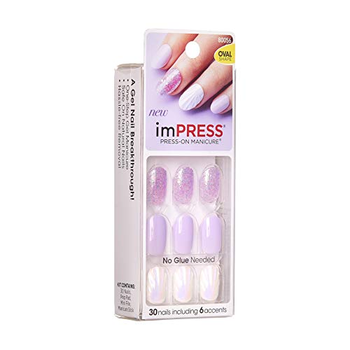 Kiss Impress - Uñas de gel para manicura de un solo paso – Born to Flex (paquete de 1)