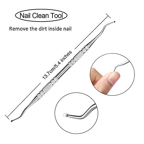 Kit de Herramientas para Uñas Encarnadas - Herramientas de Pedicura de Acero Inoxidable de Primera Calidad Profesional Corrector Clipper Lifter - Uña Encarnada Set de Cuidado Fácil de Usar