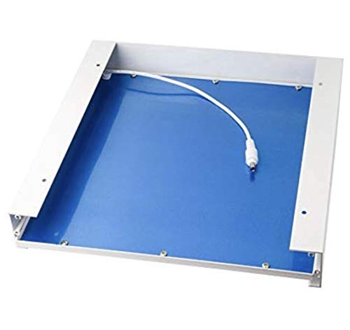 Kit de Panel LED 60x60 cm 40W Blanco frio (6500K) Y el Soporte para instalación en superficie. Todo completo para instalar en superficie.