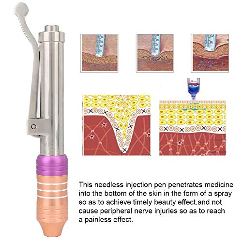 Kit de pluma atomizadora, pluma de inyección de hialuron, pluma de ácido hialurónico de alta presión, para jeringas de eliminación de arrugas