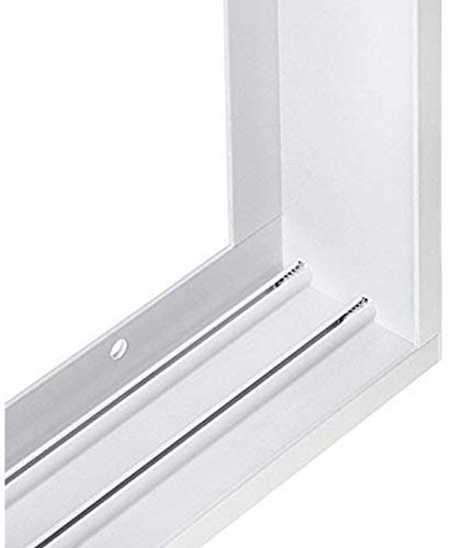 KIT Superficie Para Instalacion de Panel LED 120x30 cm. Lacado Blanco.