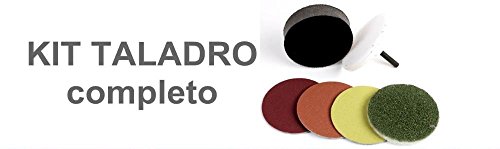 KIT TALADRO 75mm/3" PULIDO Y ABRILLANTADO