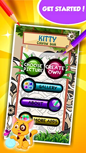 Kitty Coloring Book