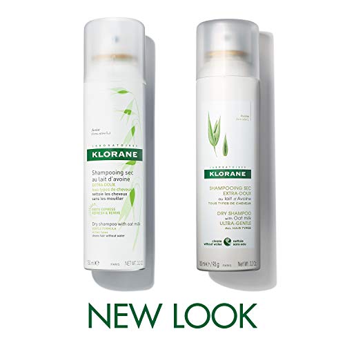 Klorane Gentle Dry Shampoo con Leche de Avena en Polvo Spray 150ml - Todos los tipos de cabello