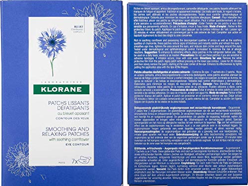 Klorane - Parche para contorno de ojos, 7 x 2 (3 unidades)