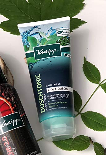 Kneipp Dusch Tonic Hombres 2 en 1 Eycalipto azul y ciprés, 200 ml