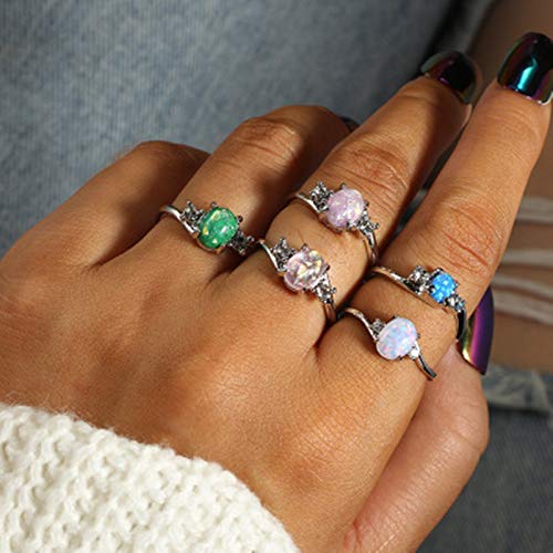 KnSam Anillo de Redondo bisuteria Mujer Adolfo Dominguez de Chapado en Plata Anillos Mujer Rana de Protein