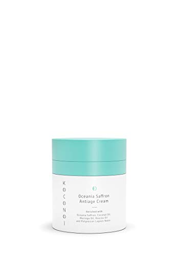 KOCONOI - Oceania Saffron Antiage Cream - Crema facial antienvejecimiento - Hidratante antiarrugas para reducir las líneas de expresión