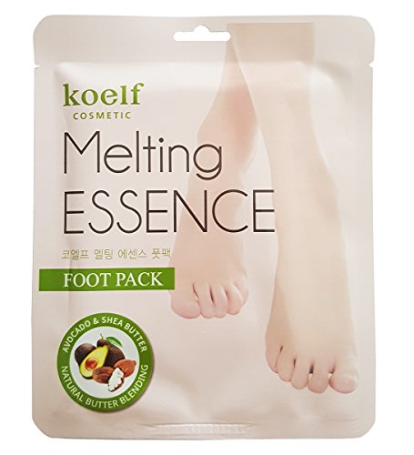 koelf – fusión esencia pie Pack – Líquido máscara hoja – especial – Máscaras De Pies Foot Spa – Calcetines hidratantes para manos y pies bata – crema de pies pie máscara Dead Skin Remover – Pie soaks