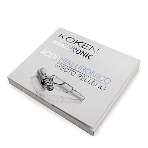 KOKEN Hyaluronic - Ampollas de Ácido Hialurónico concentrado - Efecto rejuvenecedor de tu piel - Serum facial hidratante antienvejecimiento