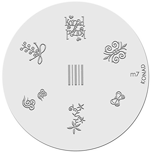 KONAD-Placa de Diseños m7 original, para estampar.
