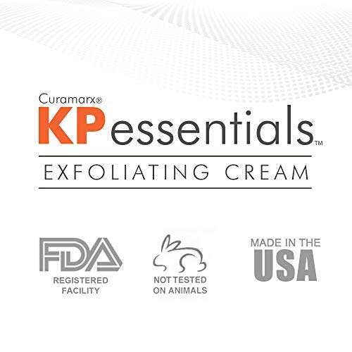 KP Essentials - Set de crema exfoliante y exfoliante corporal Queratosis Pilaris - 10oz