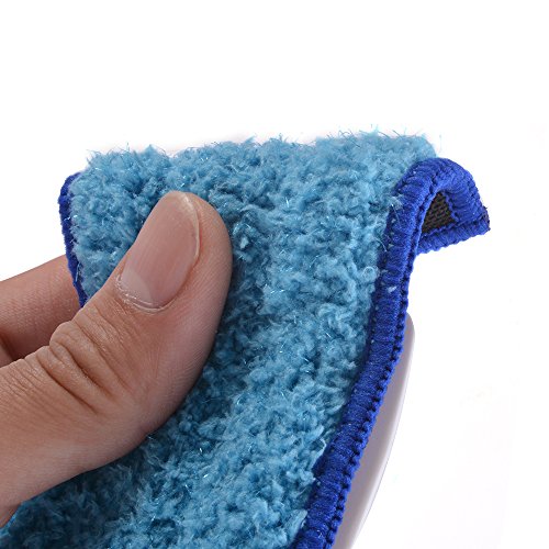 Kreema 10Pcs microfibra pano mojado almohadillas trapezoidales reutilizables reemplazables para iRobot Braava Jet 240/241 limpiador robot