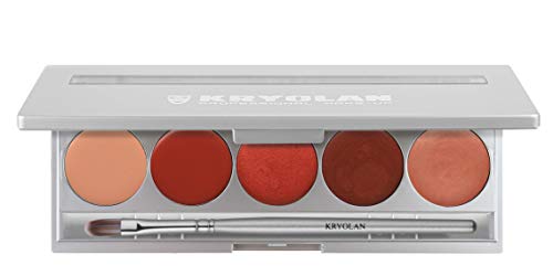 kryolan Lippenstift palé de labios Make Up Set 3