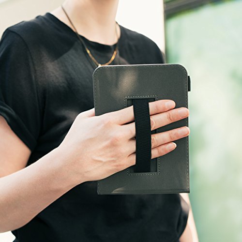 kwmobile Funda Compatible con Kobo Clara HD - Carcasa con Tapa y Soporte - Case Flip de