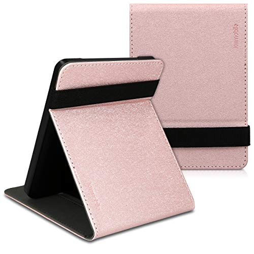 kwmobile Funda Compatible con Kobo Clara HD - Carcasa con Tapa y Soporte - Case Flip de