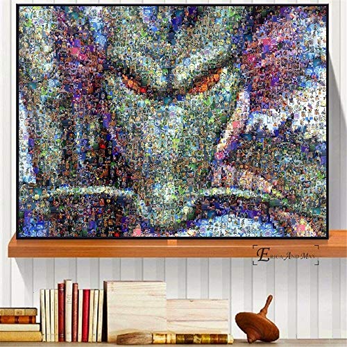 KWzEQ Imprimir en Lienzo imágenes de Dibujos Animados para artworkon posterhome Decor Living room70x105cmPintura sin Marco